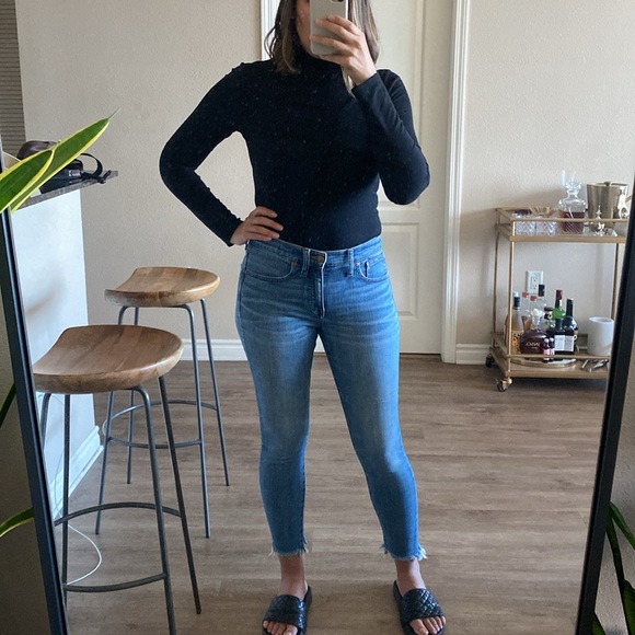 MADEWELL 9” High-Rise Skinny Crop size 27 - Picture 4 of 10